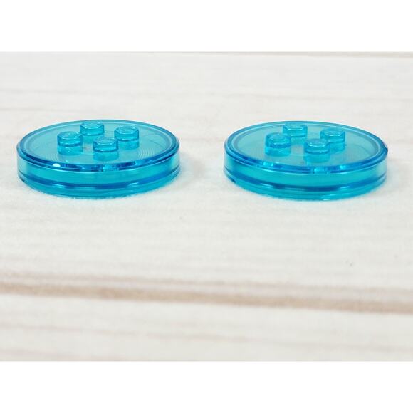 LEGO Dimensions: Generic Blue Tags for Vehicles & Gadgets #18602c01 - LOT of 2 - Picture 3 of 6